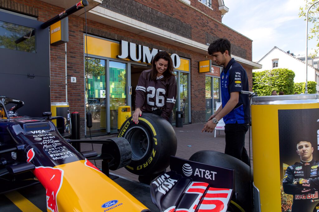 Red Bull x Jumbo – De ultieme F1-beleving in de supermarkt